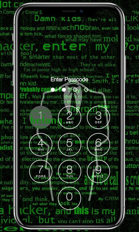 Скачать Hacker Lock Screen APK для Android