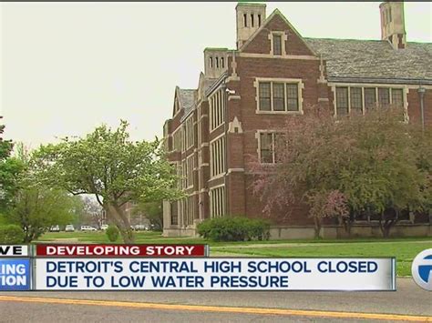 Central High closed for days due to water issues