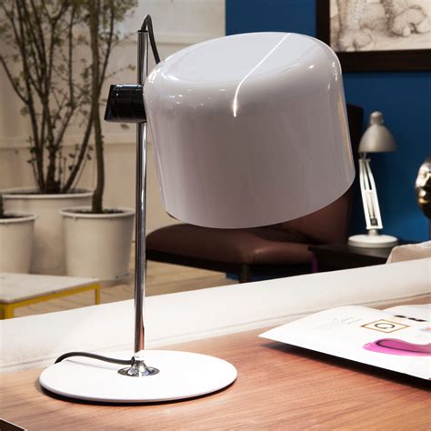 Coupe Table Lamp By Oluce Srl Ol Coupe Wh Olc