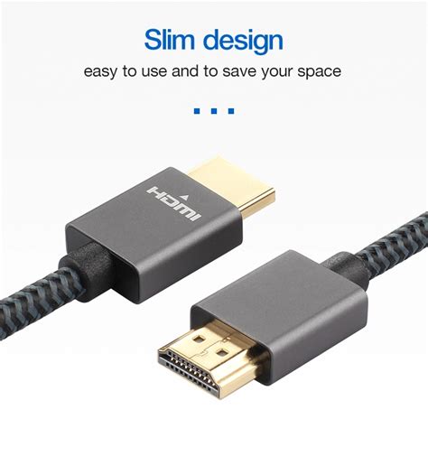 New Ult Unite Hdmi Cable Am Am M With Pp Jacket And Aluminum