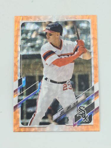 2021 Topps Update Orange Foil 299 Jake Lamb Us255 Ebay