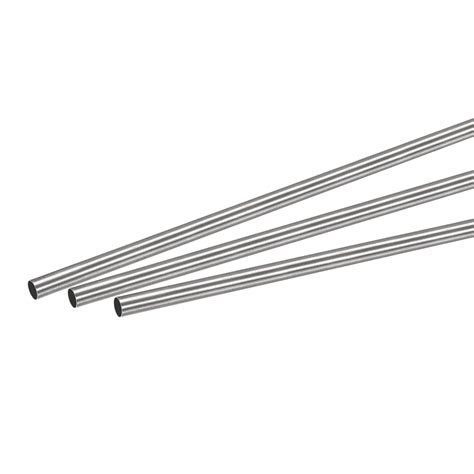 Uxcell 5mm Od 02mm Wall Thickness 250mm Length 304 Stainless Steel Tube 3 Pack