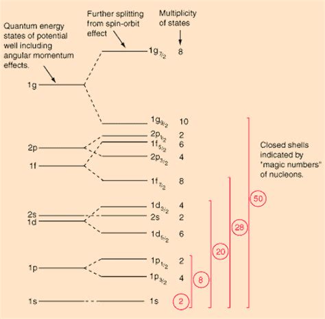 Shell Structure In Atomic Nucleus