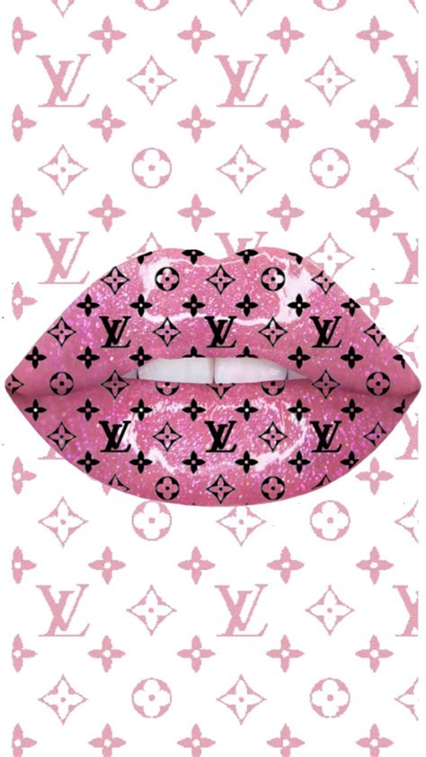 Louis Vuitton Lips SVG