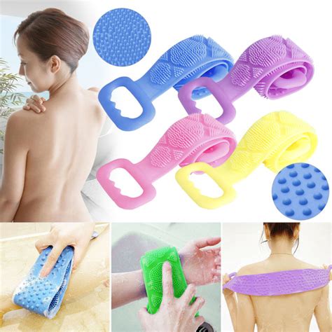 New Silicone Back Scrubber For Shower Silicone Body Scrubber Shower Back Scrubber For Men