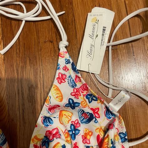Heavy Manners Swim Coney Island Print Bikini Set Poshmark