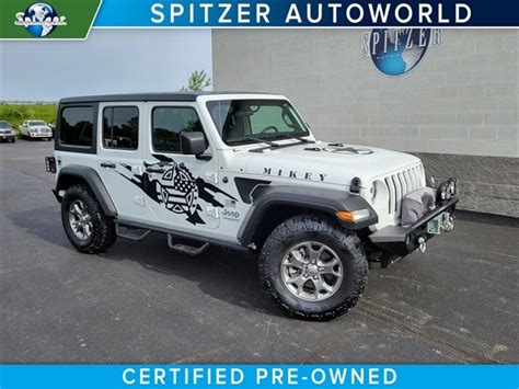 Certified Pre Owned 2020 Jeep Wrangler Unlimited Freedom Edition 4d Sport Utility In Cleveland