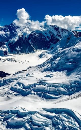 巍峨壮观的雪山风景图片壁纸图片 第2页 高清背景图 ZOL手机壁纸