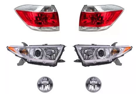 Neblineros Calaveras Faros Depo Highlander 2011 2013 Envío gratis