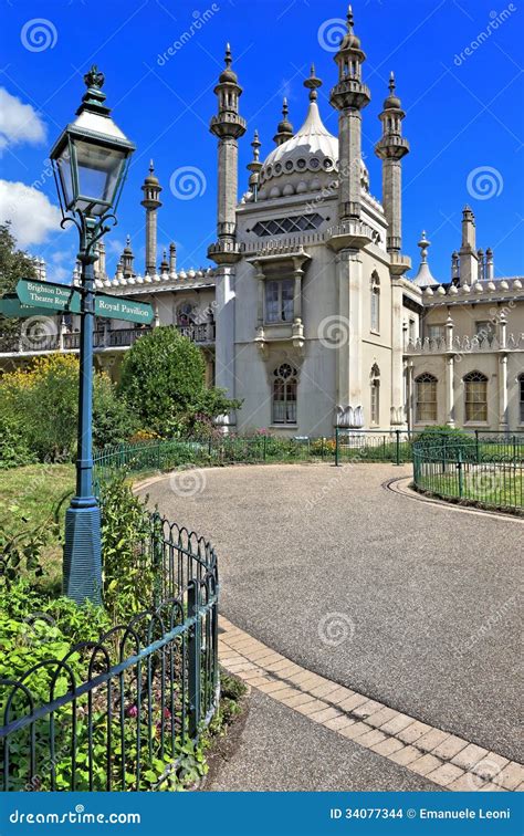 The Royal Pavilion In Brighton England United Kingdom Uk Stock