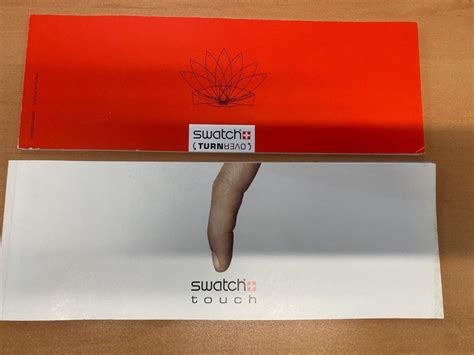 Swatch Prospekte Turnover Und Touch Kaufen Auf Ricardo