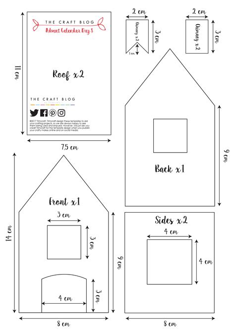 Gingerbread House Template Cutters