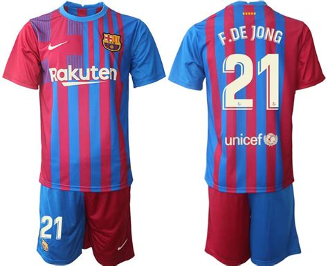 Herren FC Barcelona 2021 22 Heimtrikot Blau Rot Mit Aufdruck ROBERTO 20