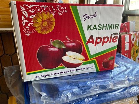 Double Wall Ply Apple Packaging Carton Boxes At Rs Piece In New