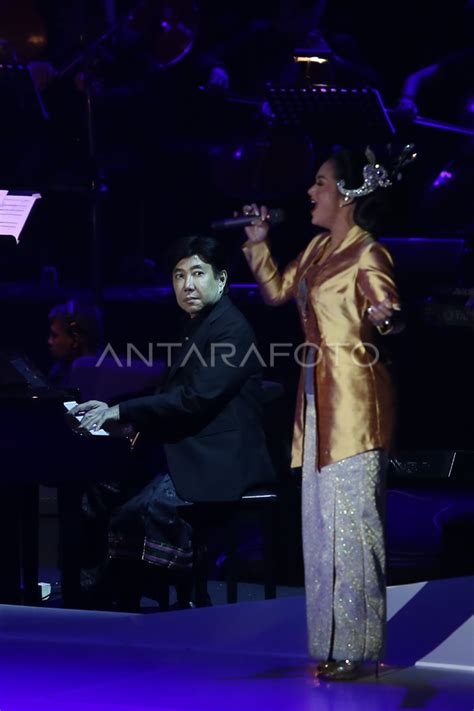 Konser Salute To Guruh Soekarno Putra Antara Foto