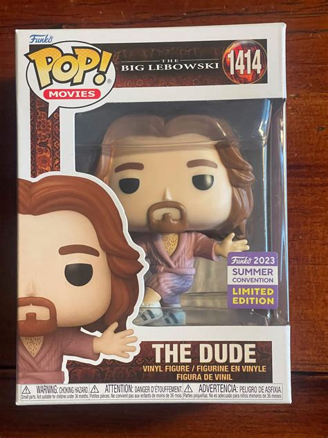 Funko Pop The Dude In Robe Summer Convention Big Lebowski Movies