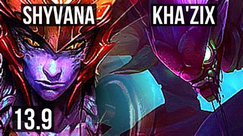 SHYVANA Vs KHA JNG 4 1 8 1 7M Mastery 700 Games KR Master 13