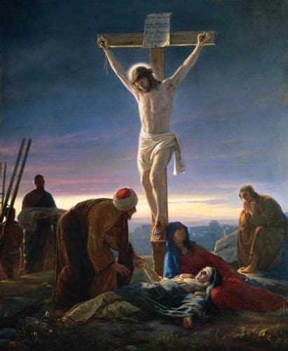 Christ On The Cross By Carl Heinrich Bloch In Museum Of Natural