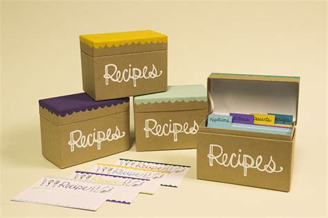 Recipe Box & Cards - Amanda Smith | Graphic Design