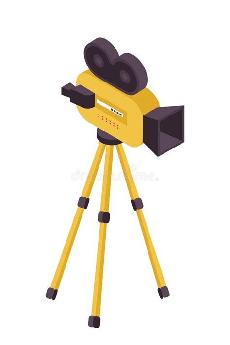 Camera On Tripod Free Clipart