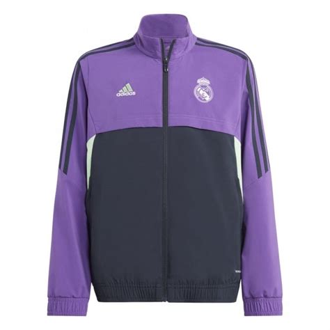 Adidas Real Madrid Junior Presentation Track Top Sport From