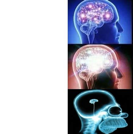 Expanding Brain Blank Template Imgflip