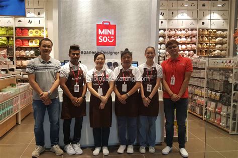 lowongan kerja miniso bekasi info loker cikarang