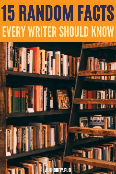 15 Random and Fun Facts About Books Every Writer Should Know