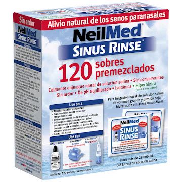 Sinus Rinse Adulto Neilmed Caja X 120 Sobres