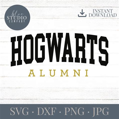 Hogwarts Alumni All Teams Classes Wizards Clipart Design - Etsy