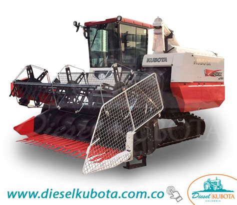 Cosechadora De Arroz Kubota Dc X Cabinada Tractores De Colombia