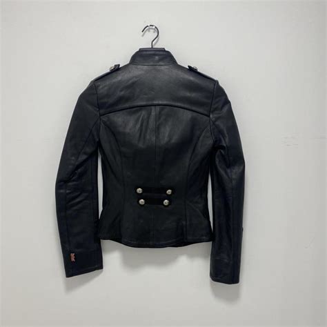 Boda Skins Womens Black Jacket Depop