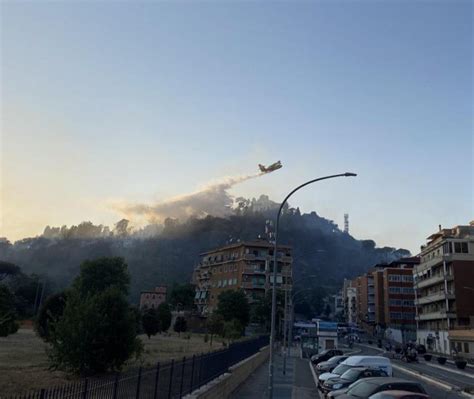 Incendio oggi Roma cause e danni cosa è successo a Monte Mario