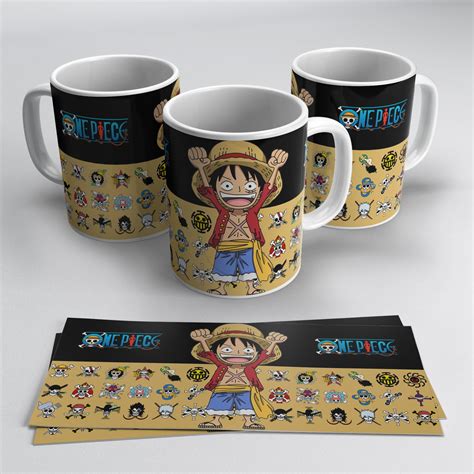 Caneca Personalizada One Piece Anime Porcelana No Elo