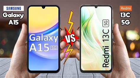 Samsung Galaxy A15 5g Vs Redmi 13c 5g Full Comparison 🔥 Techvs Youtube