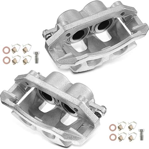 A Premium Front Disc Brake Caliper Assembly With Bracket Compatible With Select Dodge Ram And