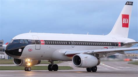 Bea A319 British Airways Special Centenary Retro Livery First Flight