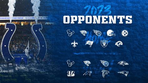 Colts Release 2023 Opponents - Horseshoe Pride