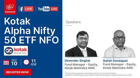 Kotak Alpha Nifty 50 ETF NFO YouTube