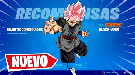 Nueva Skin Black Goku En Fortnite X Dragon Ball Fecha Y Toda La