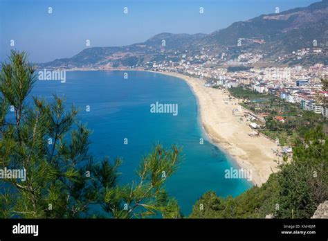 Kleopatra beach alanya hi-res stock photography and images - Alamy