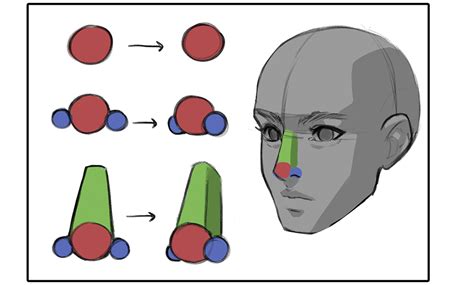 Como Dibujar Una Nariz Anime