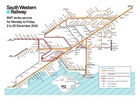 South Western Railway publishes strike timetable | News | Breaking ...