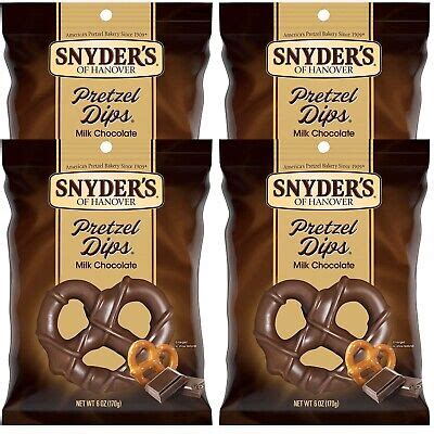 Snyder S Of Hanover Pretzel Dips Milk Chocolate Covered Bags Oz