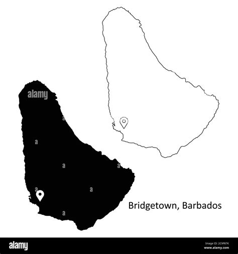 Barbados Capital City Stock Vector Images Alamy