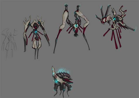 Some Sentient And Warframe Designs Fan Art Warframe Forums