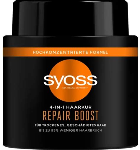 Syoss In Repair Boost Hair Treatment Ml Oh Feliz Uk Online Shop