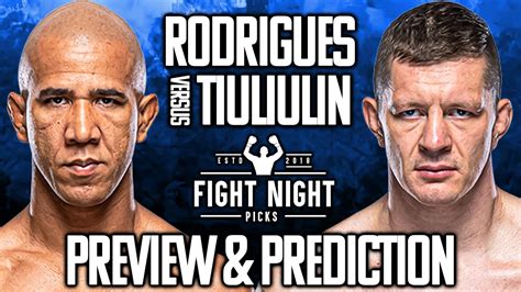 UFC 292 Gregory Rodrigues Vs Denis Tiuliulin Preview Prediction