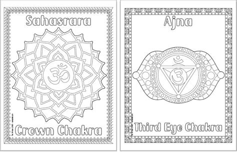 Free Printable Chakra Coloring Pages Coloring Pages Chakra Symbols