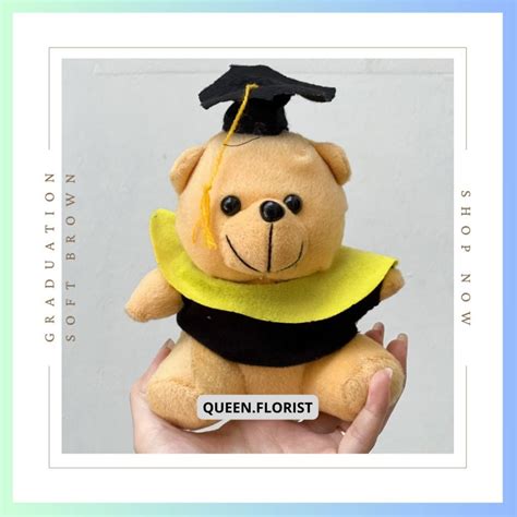 Jual 15CBoneka Wisuda Teddy Bear Murah Hadiah Tedy Bear Kado Wisuda